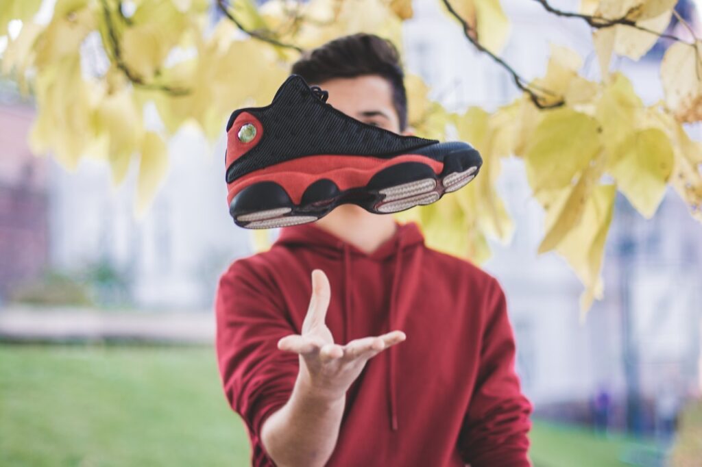 shoe, movement, advertisement, jordan, human, woman, people, leg, sports